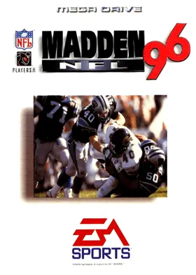 Madden NFL 96 (USA, Europe) box cover front